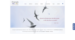 Desktop Screenshot of friends-world.com